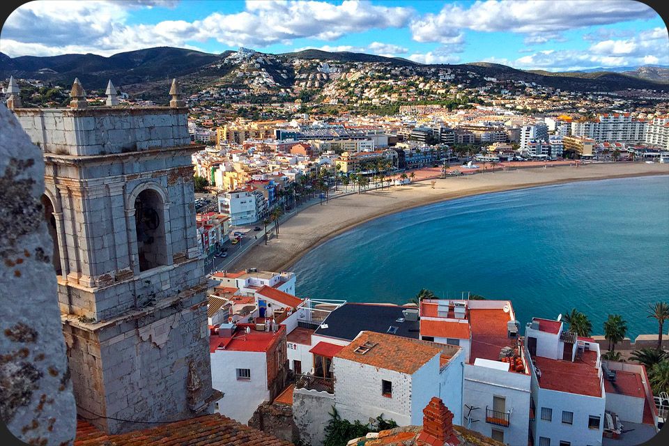 Vistas desde el castillo de Peñíscola