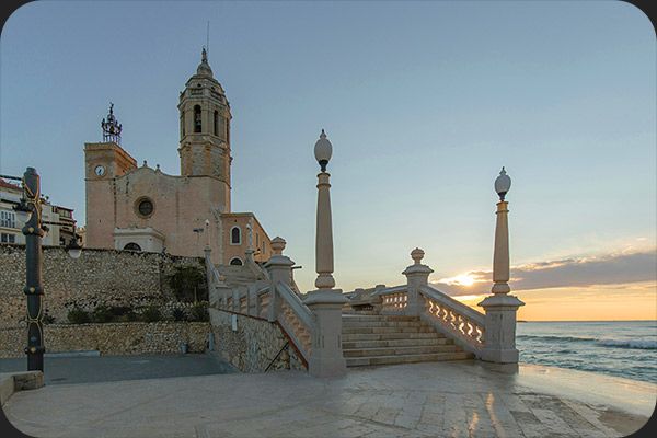 Iglesia de San Bartolomé y Santa Tecla en Sitges